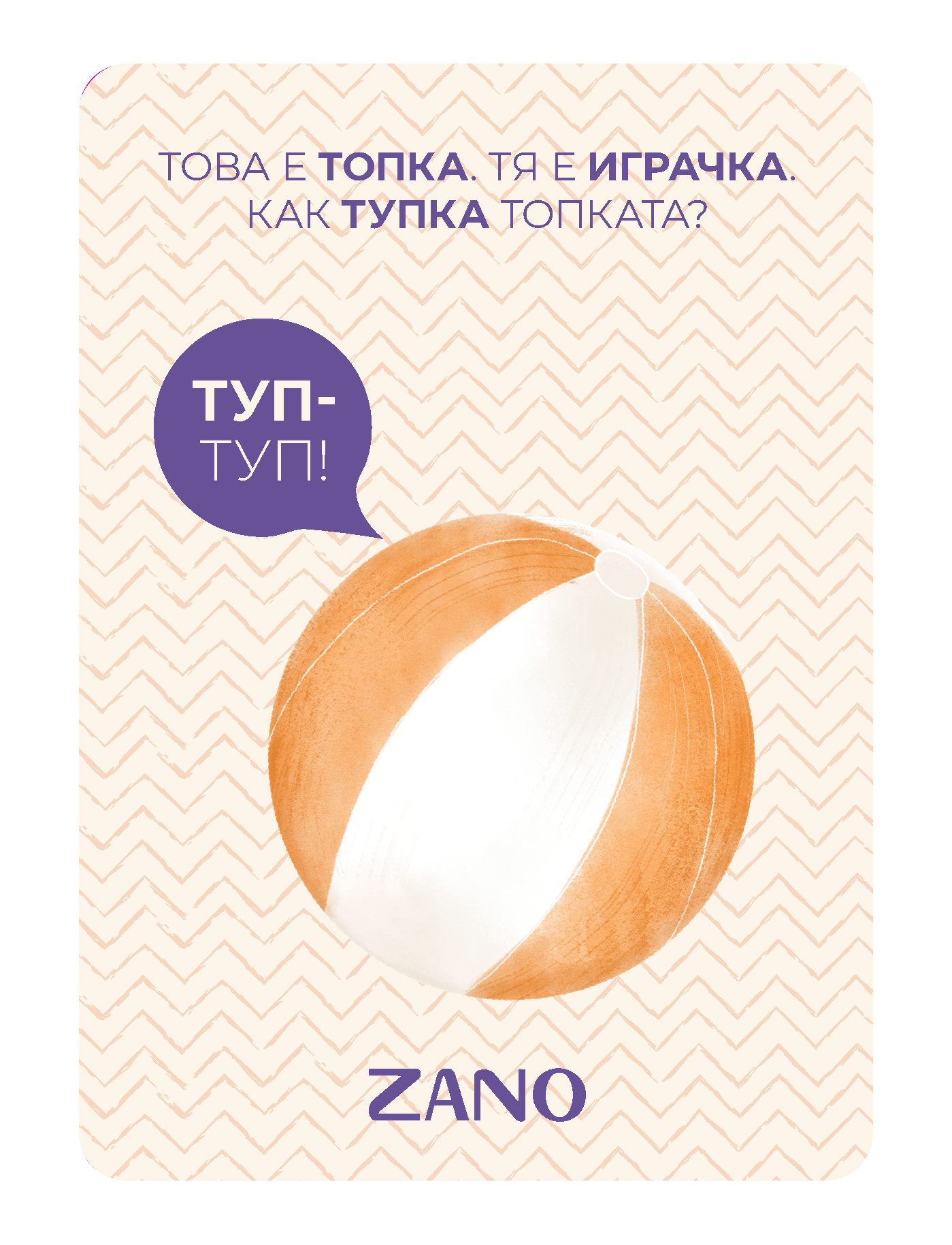 Езикова карта топка